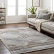 Zaragoza 108 X 79 inch Medium Gray Rug, Rectangle