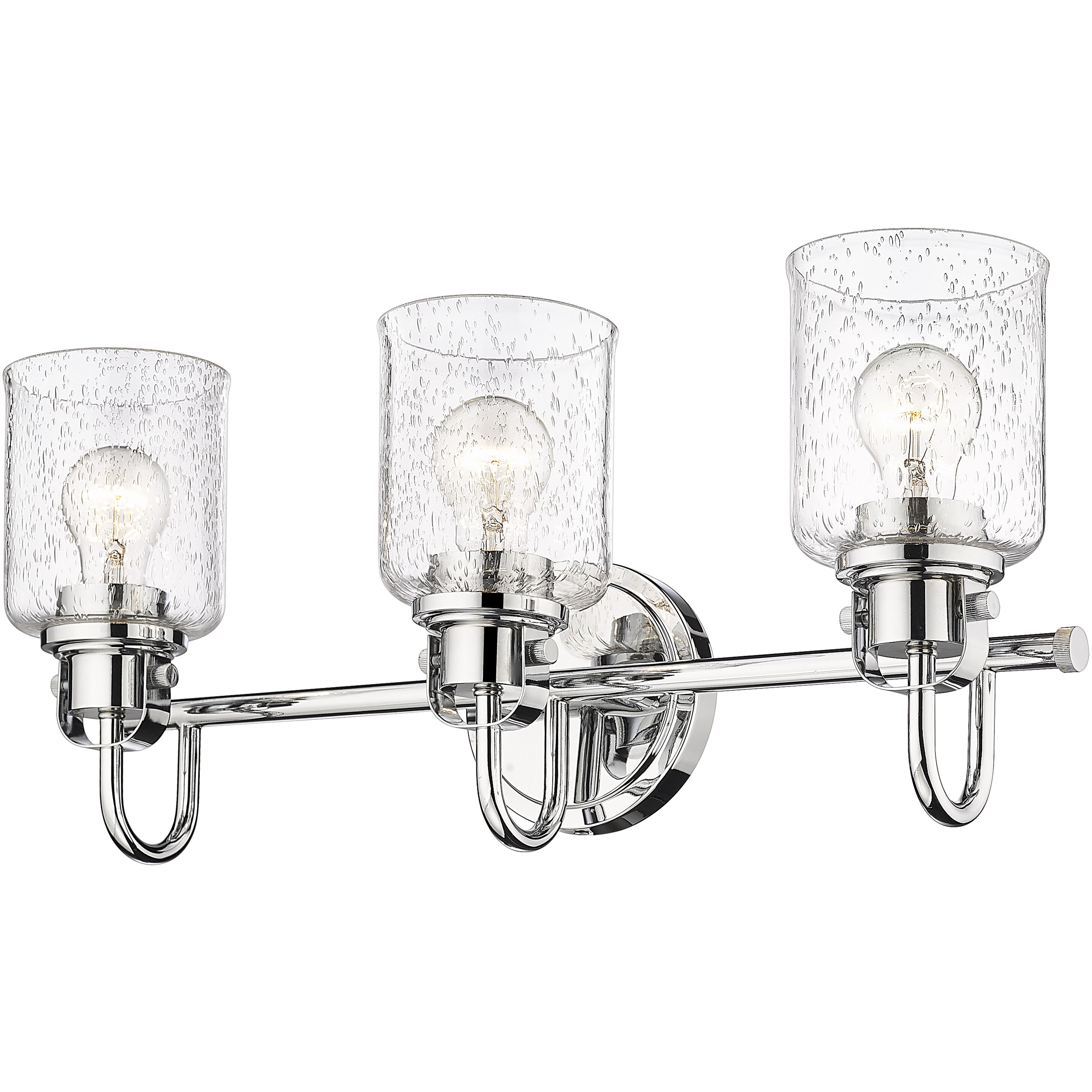 Kinsley 3 Light 22 inch Chrome Vanity Wall Light