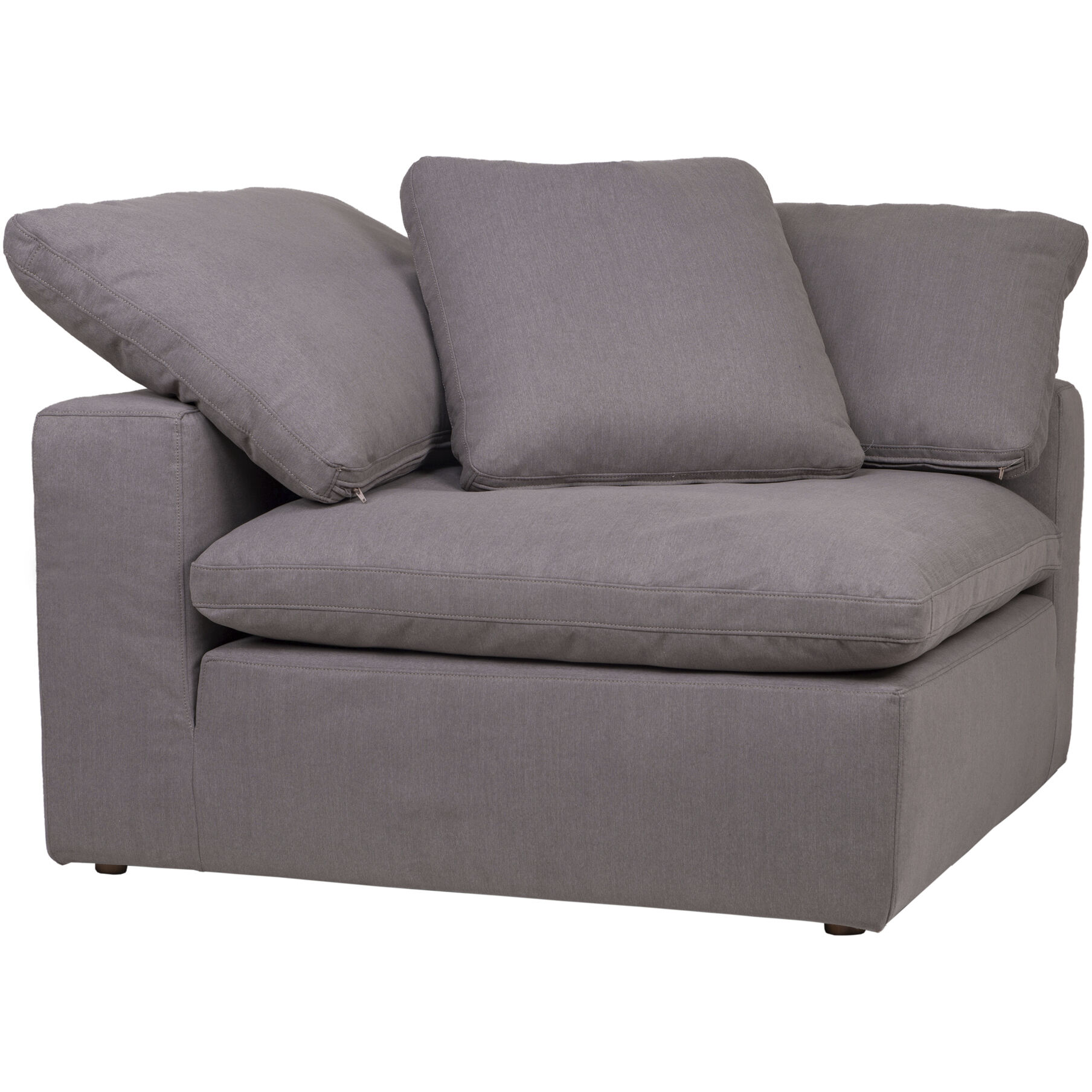 Clay Grey Corner Chair