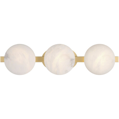 Zill LED 24 inch Lily Gold Vanity Light Wall Light