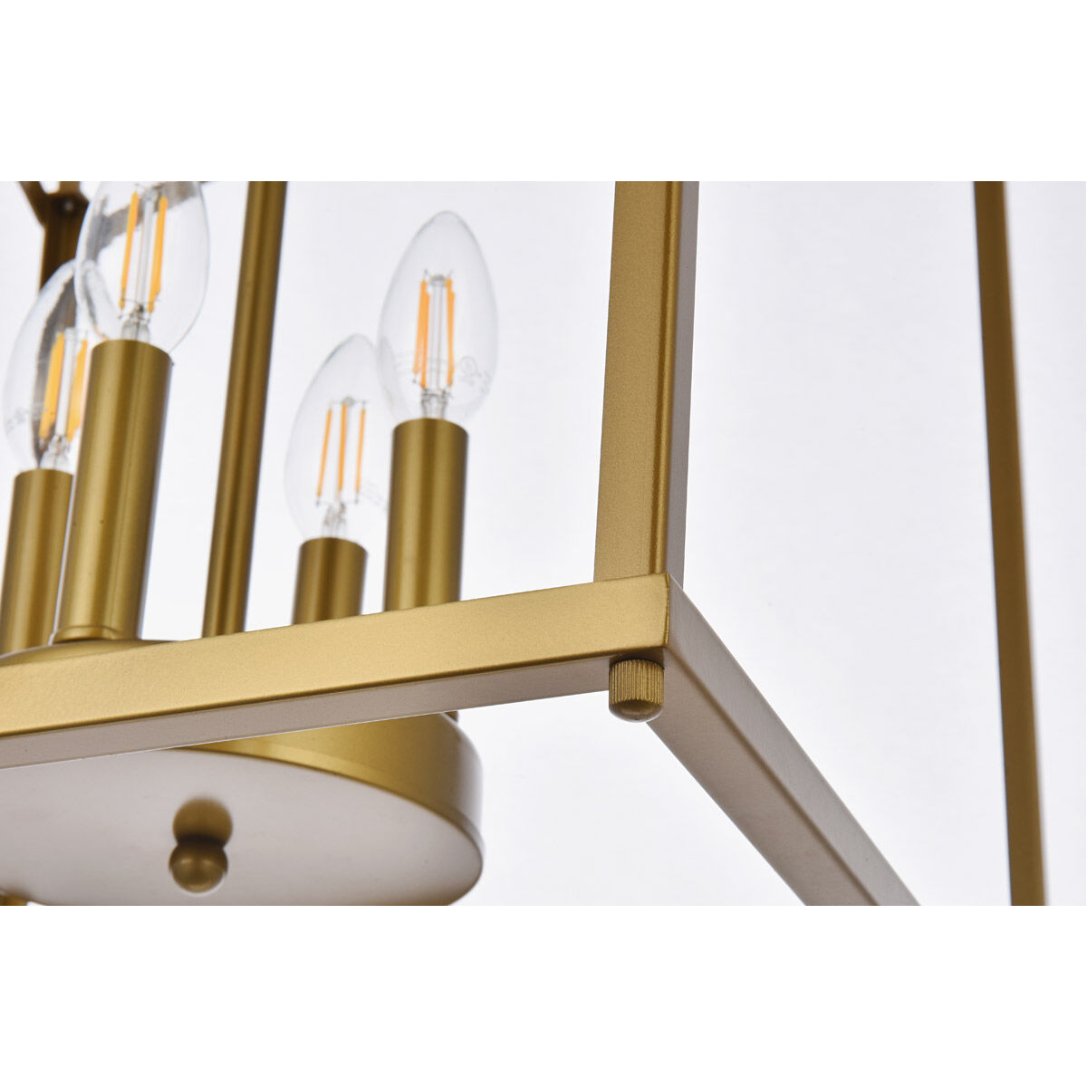 Janet 4 Light 15 inch Brass Pendant Ceiling Light