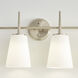 Driscoll 4 Light 30.75 inch Brushed Nickel Bath Vanity Wall Sconce Wall Light