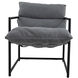 Teddy Dark Grey/Black Sling Chair
