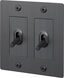 2G Toggle 120-277 Smoked Bronze Light Switch
