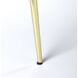 Butler Loft Haven Green Marble & Brass 24 X 19 inch Metalworks Accent Table