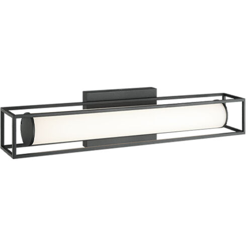 Flannigan LED 19.75 inch Matte Black Bath Vanity Light Wall Light