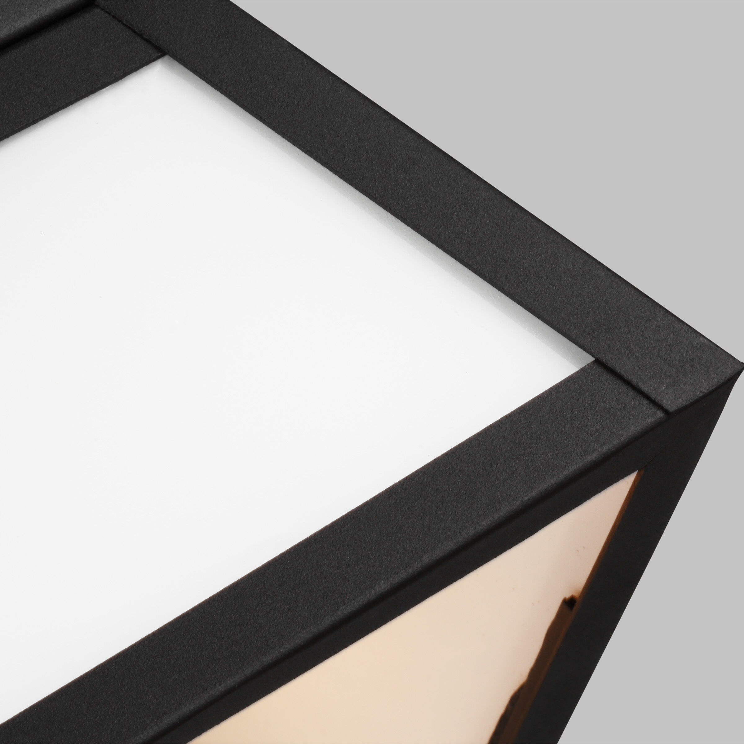 Founders 2 Light 11.5 inch Black Outdoor Flush Mount