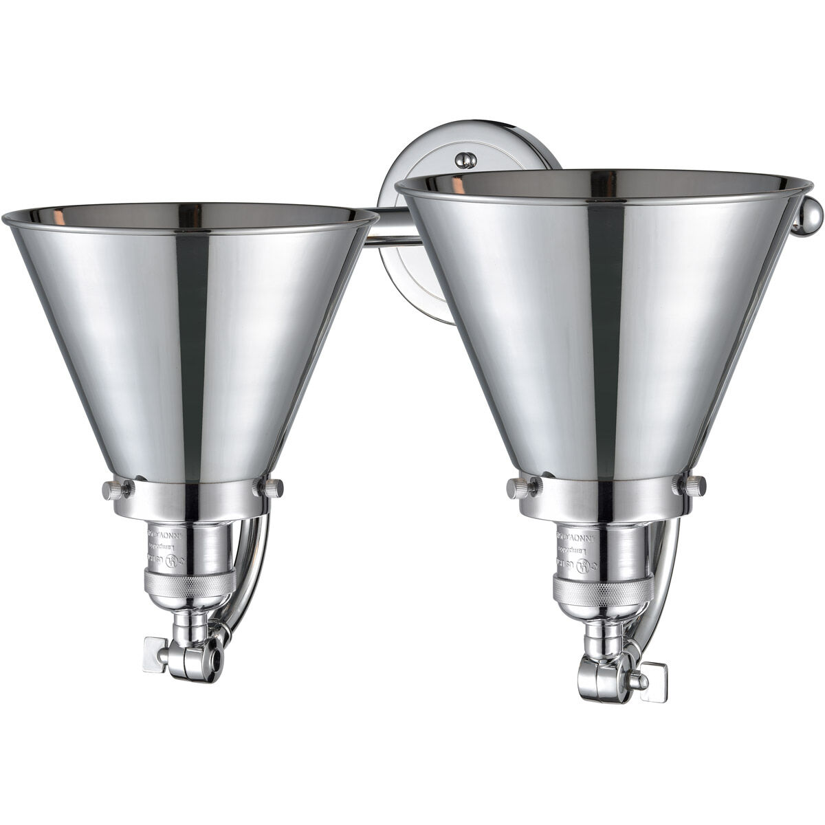 Franklin Restoration Appalachian LED 18 inch Polished Chrome Bath Vanity Light Wall Light, Franklin Restoration