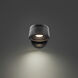 Sorin 2.5 inch 4.2 watt Basalt Stone and Black Task Light Portable Light