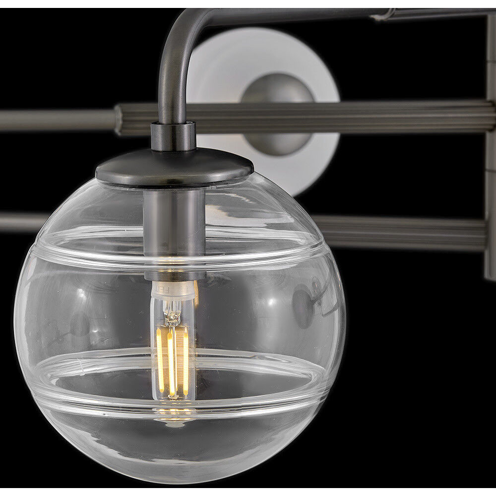 Oberon 8 Light 48 inch Black Oxide Chandelier Ceiling Light