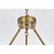 Cadence 15 Light 36 inch Satin Gold Chandelier Ceiling Light