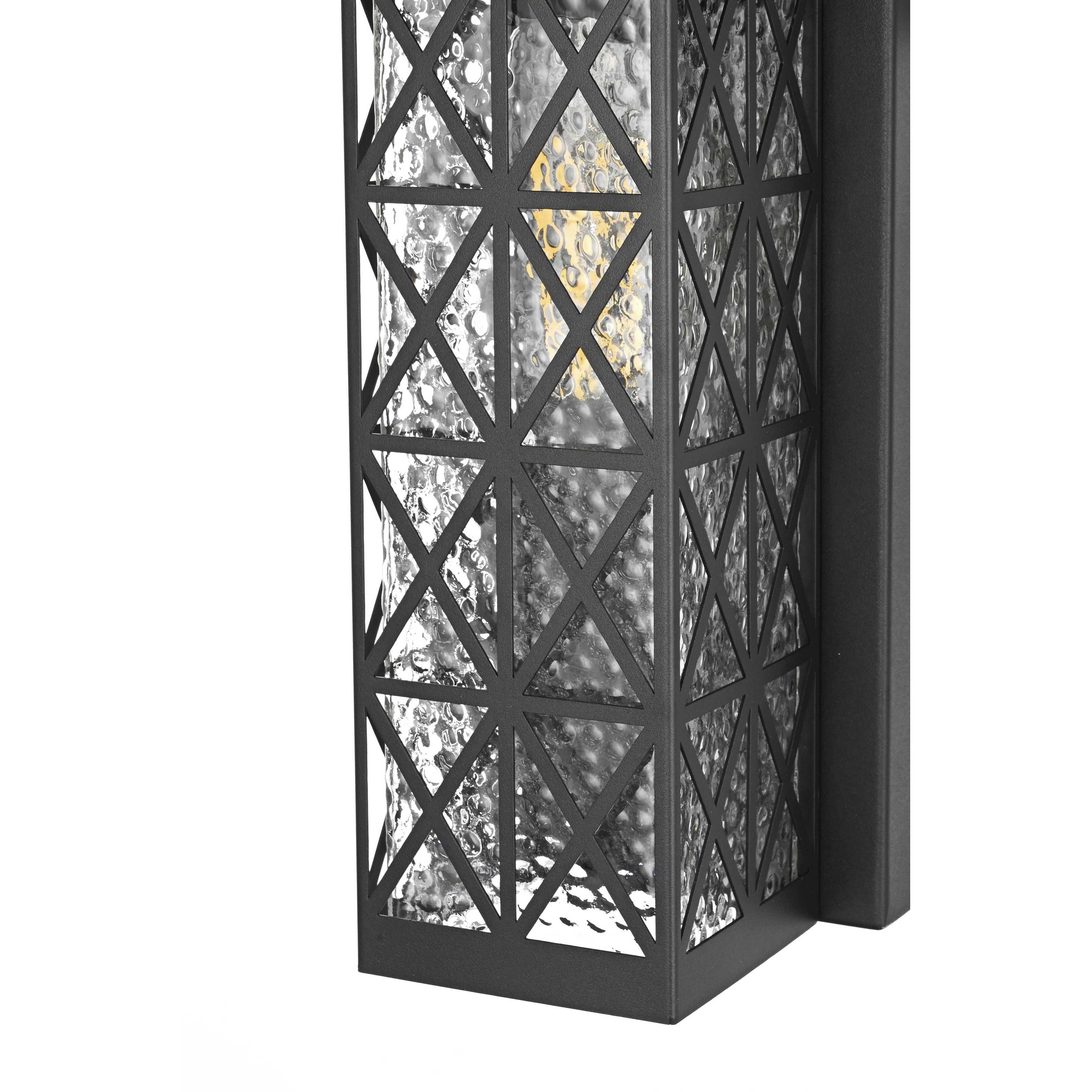 Wildey 1 Light 13 inch Black Outdoor Wall Sconce