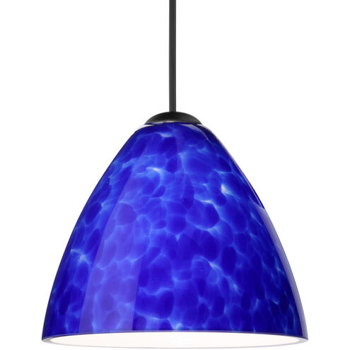 Mia 1 Light Black Cord Pendant Ceiling Light