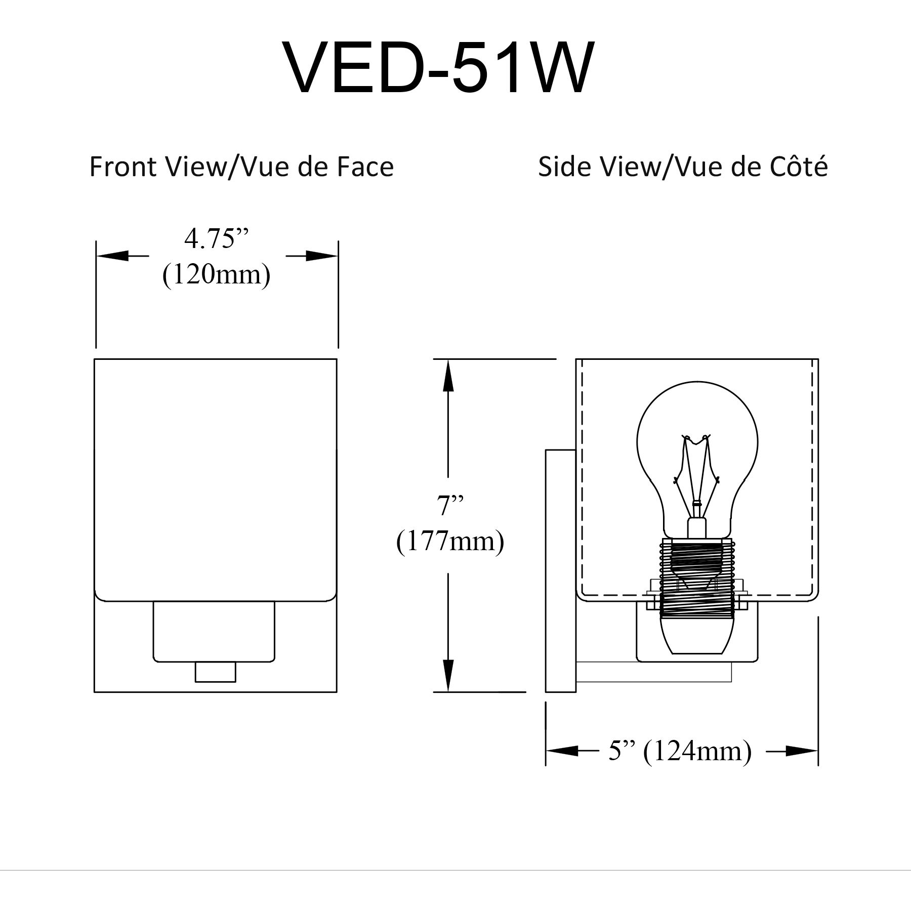 Veda Wall Sconce Wall Light in White Opal