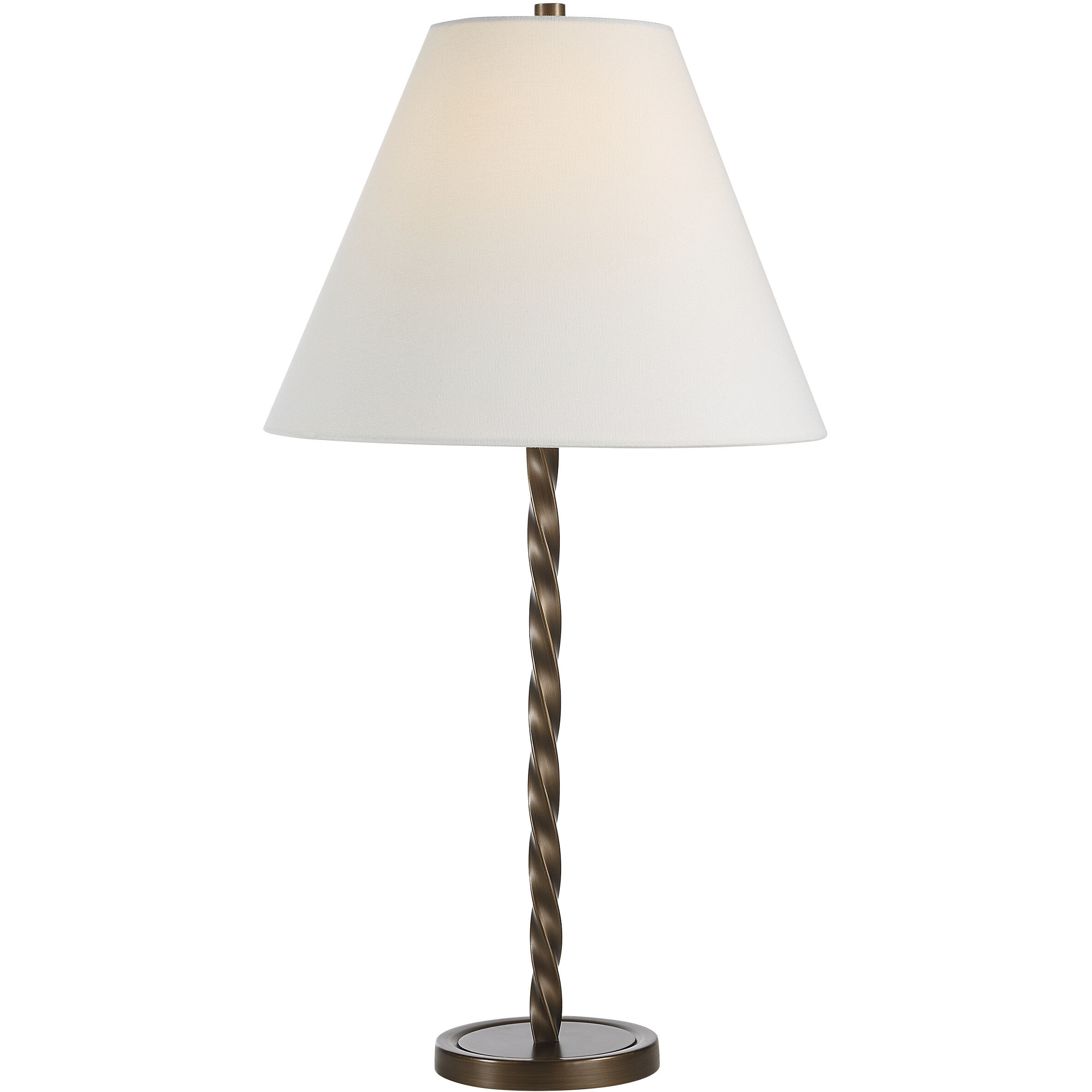 Veria 26 inch Dark Antique Bronze Table Lamp Portable Light
