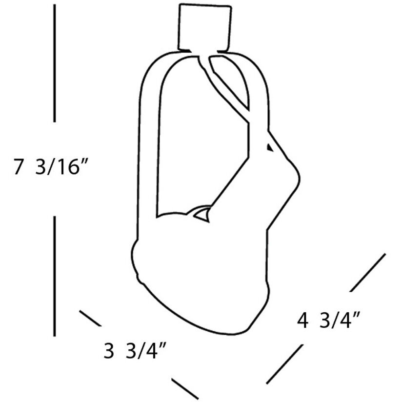 TK-763 1 Light 120 Black L Track Fixture Ceiling Light, WAC Limited