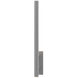 Flue LED 5 inch Textured Gray Sconce Wall Light