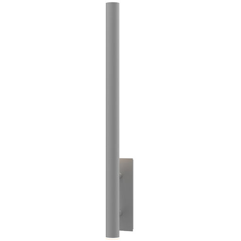 Flue LED 5 inch Textured Gray Sconce Wall Light