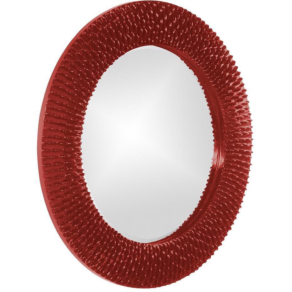Bergman 32 X 32 inch Glossy Red Wall Mirror