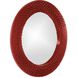 Bergman 32 X 32 inch Glossy Red Wall Mirror