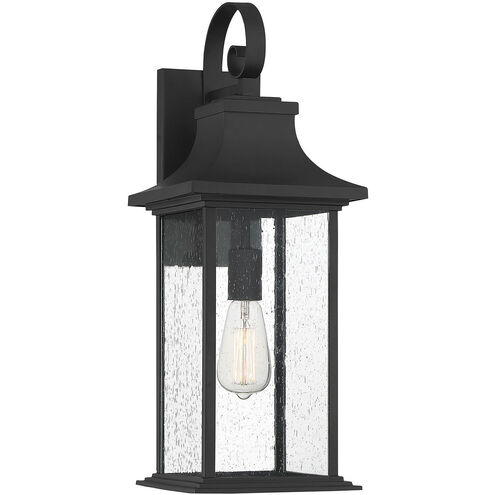 Hancock 1 Light 22.75 inch Matte Black Outdoor Wall Lantern