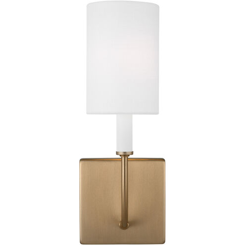 Greenwich 1 Light 5 inch Satin Brass Bath Vanity Wall Light