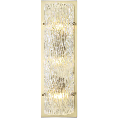 Morgan Sconce Wall Light in Satin Brass