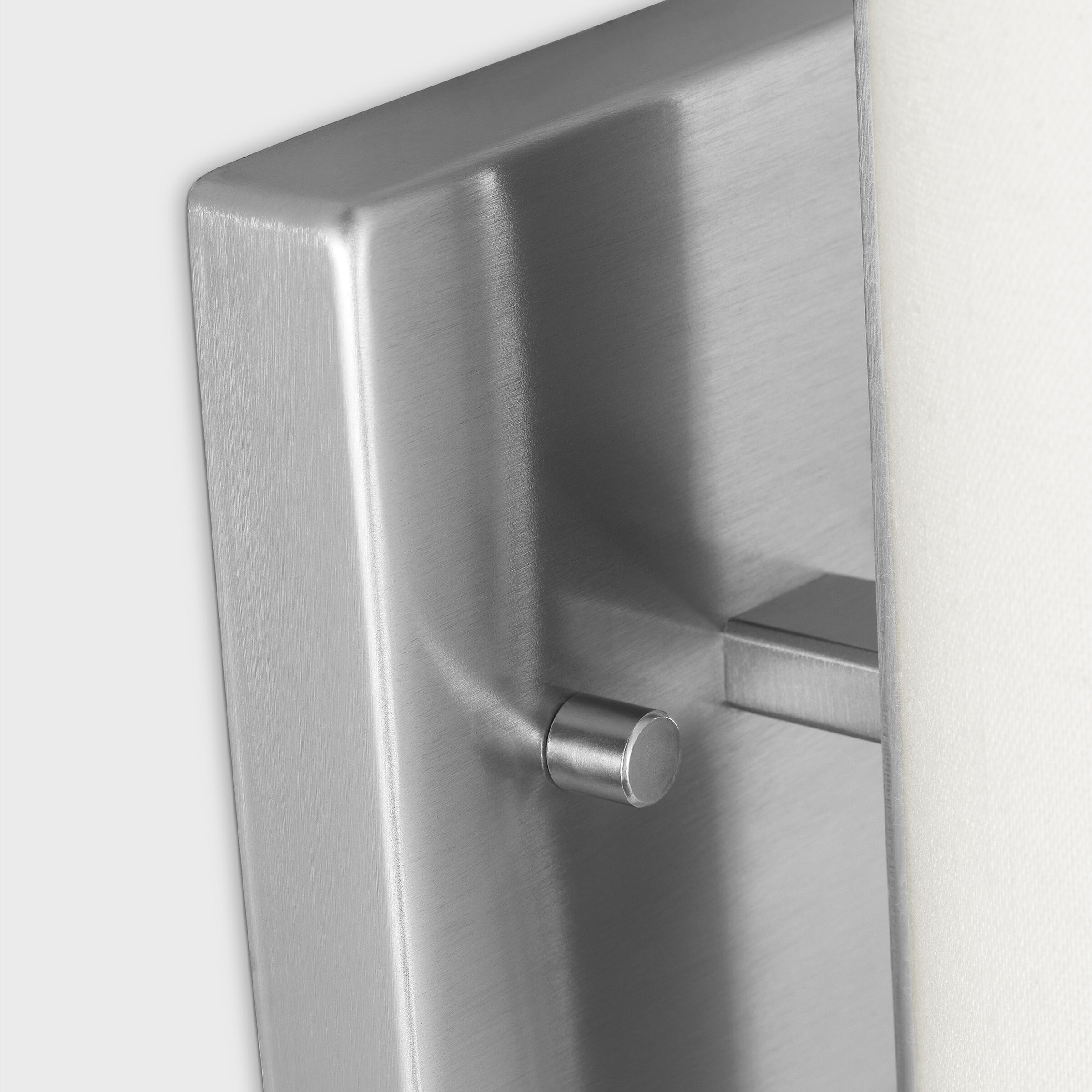 Drew & Jonathan Capalino 2 Light 5 inch Brushed Steel Sconce Wall Light