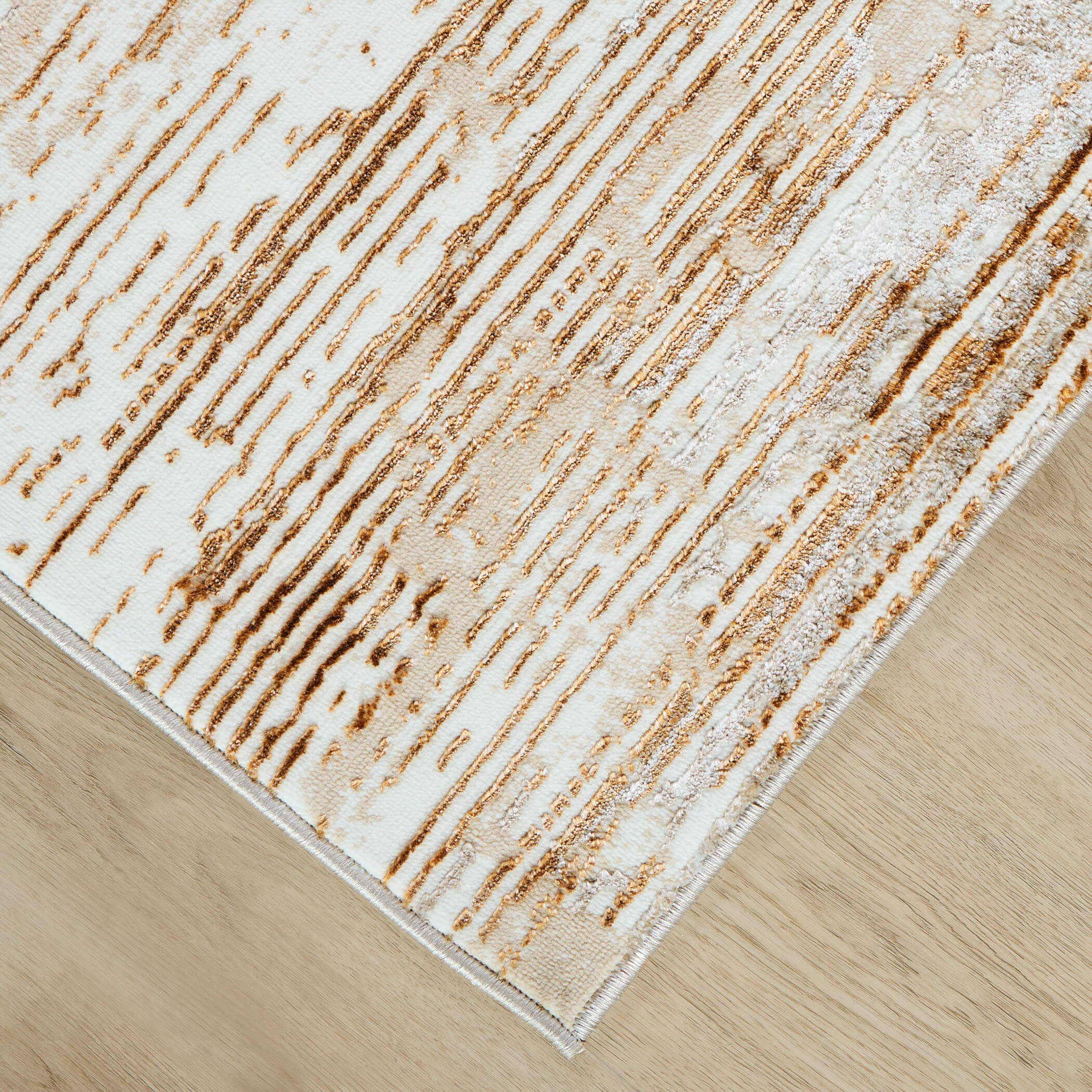 Melet 36 X 24 inch Gold Rug in 2 x 3
