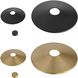 Tremolo 1 Light 8 inch Matte Black and Champagne Gold Vanity Light Wall Light