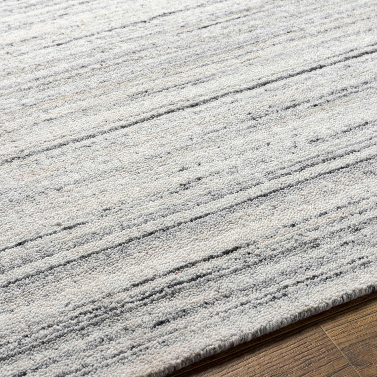 Daisy 36 X 24 inch Charcoal Rug in 2 x 3, Rectangle