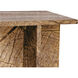 Blair 20 X 14 inch Gold Accent Table, Outdoor Use