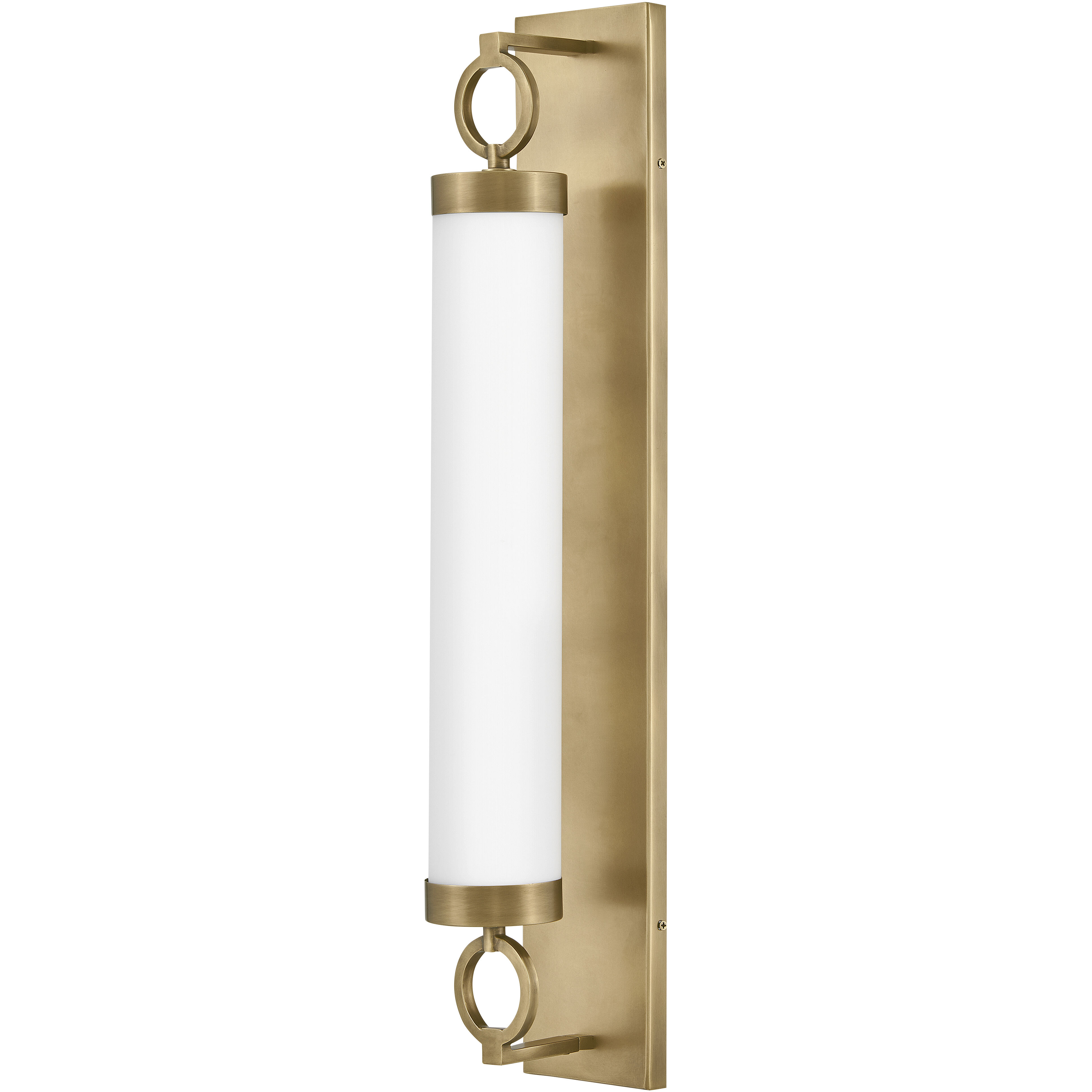 Lisa McDennon Baylor LED 30 inch Heritage Brass Bath Light Wall Light, Linear, Sconce