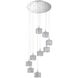 Shimera 9 Light 22 inch Chrome Pendant Ceiling Light