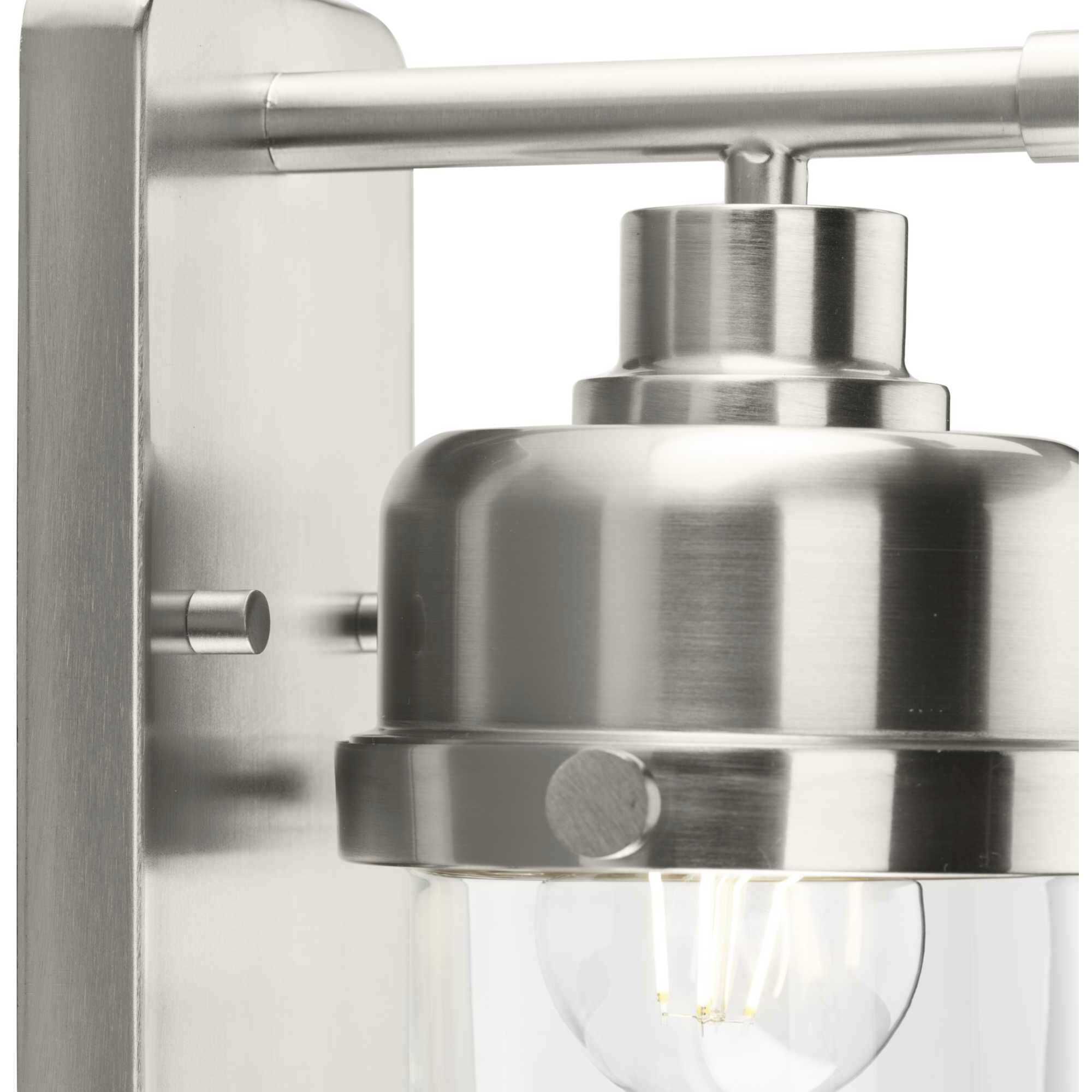 Beckner 1 Light 5 inch Brushed Nickel Bath Light Wall Light