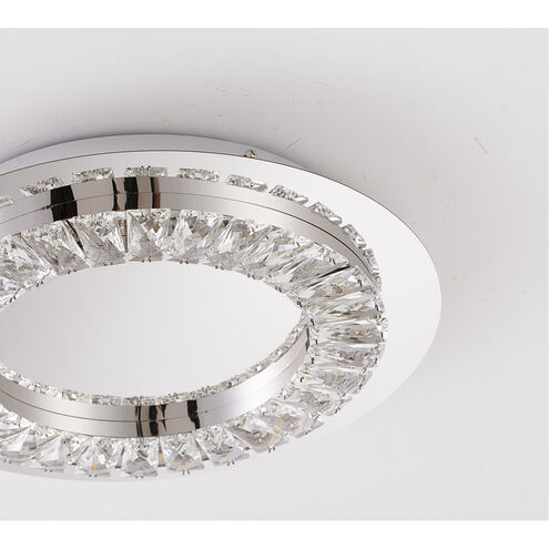 Canada LED 15 inch Chrome LED Flush Mount Ceiling Light