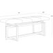 Pilar Grey Bench