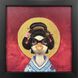 Geisha Duck 11 X 11 inch Non-Glass Framed Art, Propac