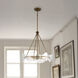 Elora 6 Light 24 inch Legacy Brass Pendant Ceiling Light