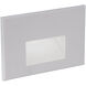 WAC 120V Step Light Anti Microbial LED 1.5 inch White ADA Step and Wall Light in Amber, WAC Lighting