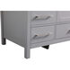 Irene 54 X 22 X 34 inch Grey Vanity Sink Set