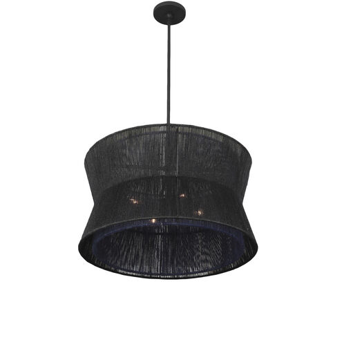 Madura 4 Light 22 inch Matte Black Pendant Ceiling Light