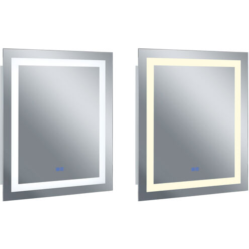 Abril 36 X 35.5 inch Matte White Mirror, Square