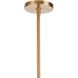 Jayden 10 Light 36 inch Lacquered Gold Chandelier Ceiling Light