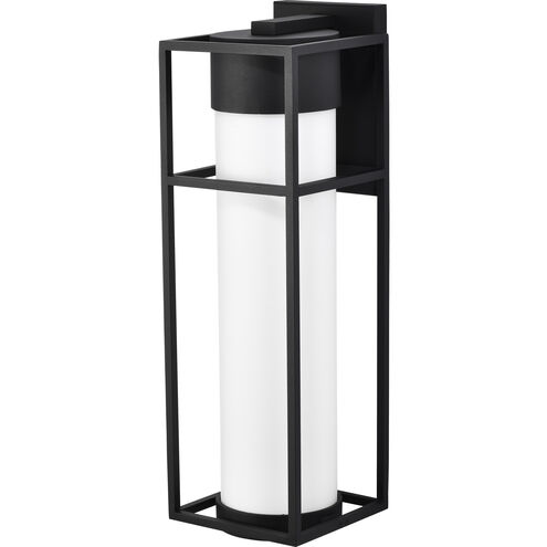 Ledges LED 23 inch Matte Black Outdoor Wall Sconce