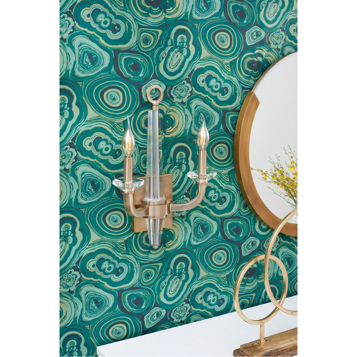 Ascher 1 Light 4.75 inch Brushed Caramel Sconce Wall Light