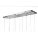 Canada LED 37 inch Chrome LED Island Light Ceiling Light
