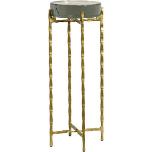 Jolly Rancher 23 X 9 inch Clear Opaque-Gold Accent Table