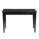 Leonardo 49 X 25 inch Charcoal Black Desk