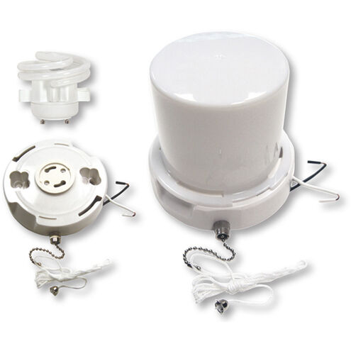 Heartland 1 Light 4.75 inch White Fluorescent Ceiling Fixtures Ceiling Light